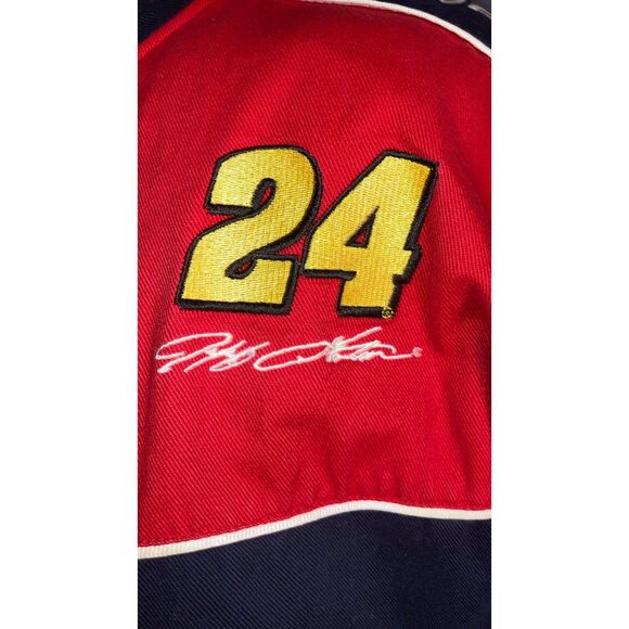 Men's 2XL Vintage Jeff Gordon Dupont #24 Winner's Circle Nascar Racing Jacket - Picture 3 of 11